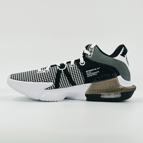 Nike Lebron Witness VII \'White Black\' DM1123-100 Basketball Multi Size main image 9